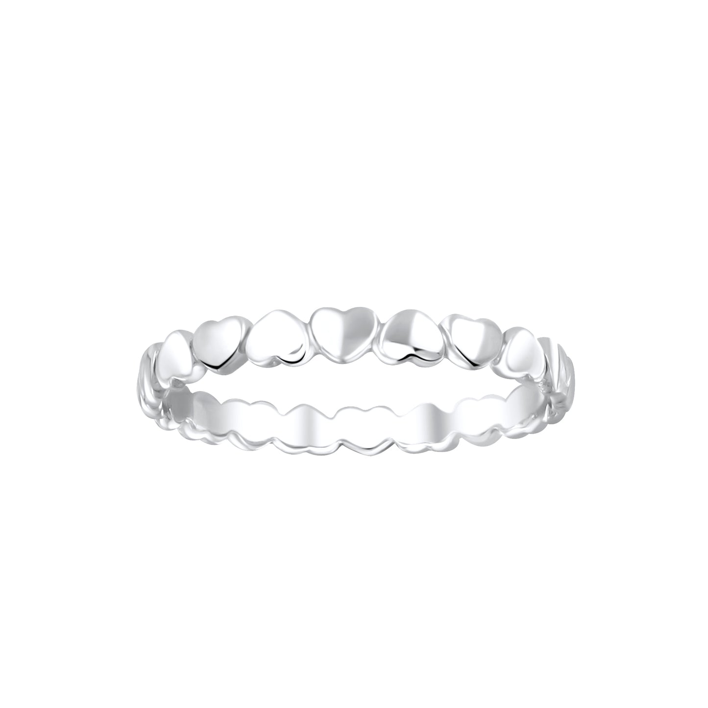 Silver Heart Ring