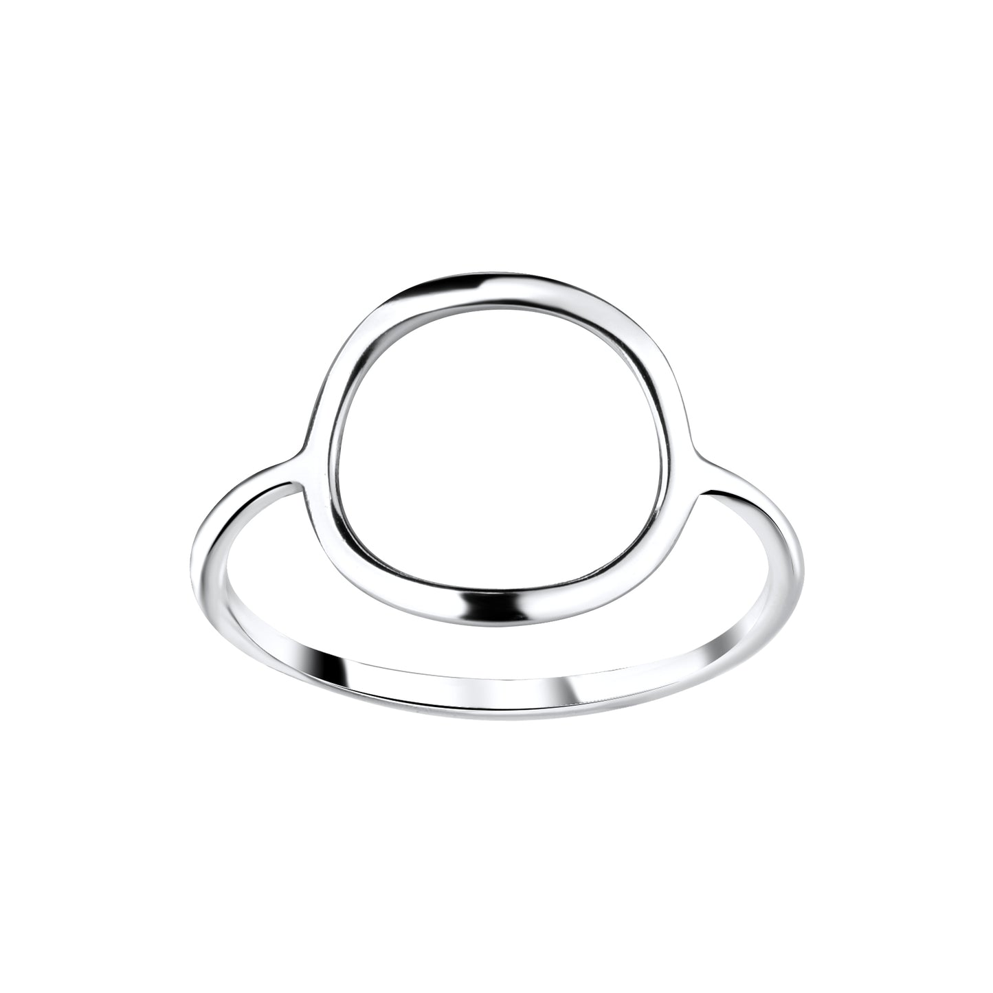 Silver Circle Ring