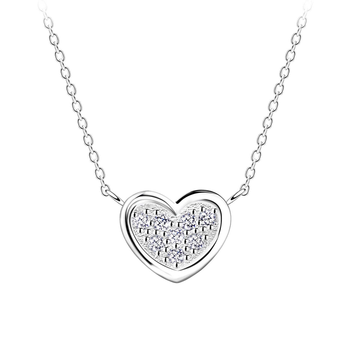 Silver Heart Necklace