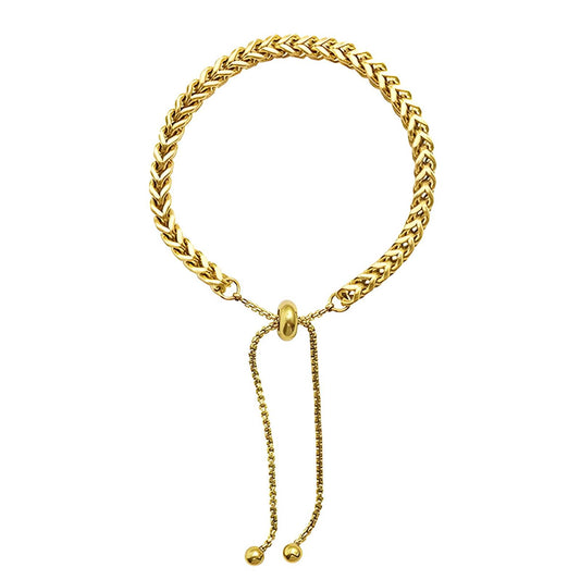 18K GOLD PLATED STAINLESS STEEL BRACELET