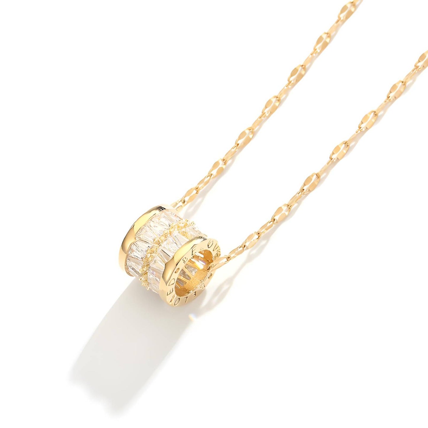 18K GOLD PLATED STAINLESS STEEL NECKLACE