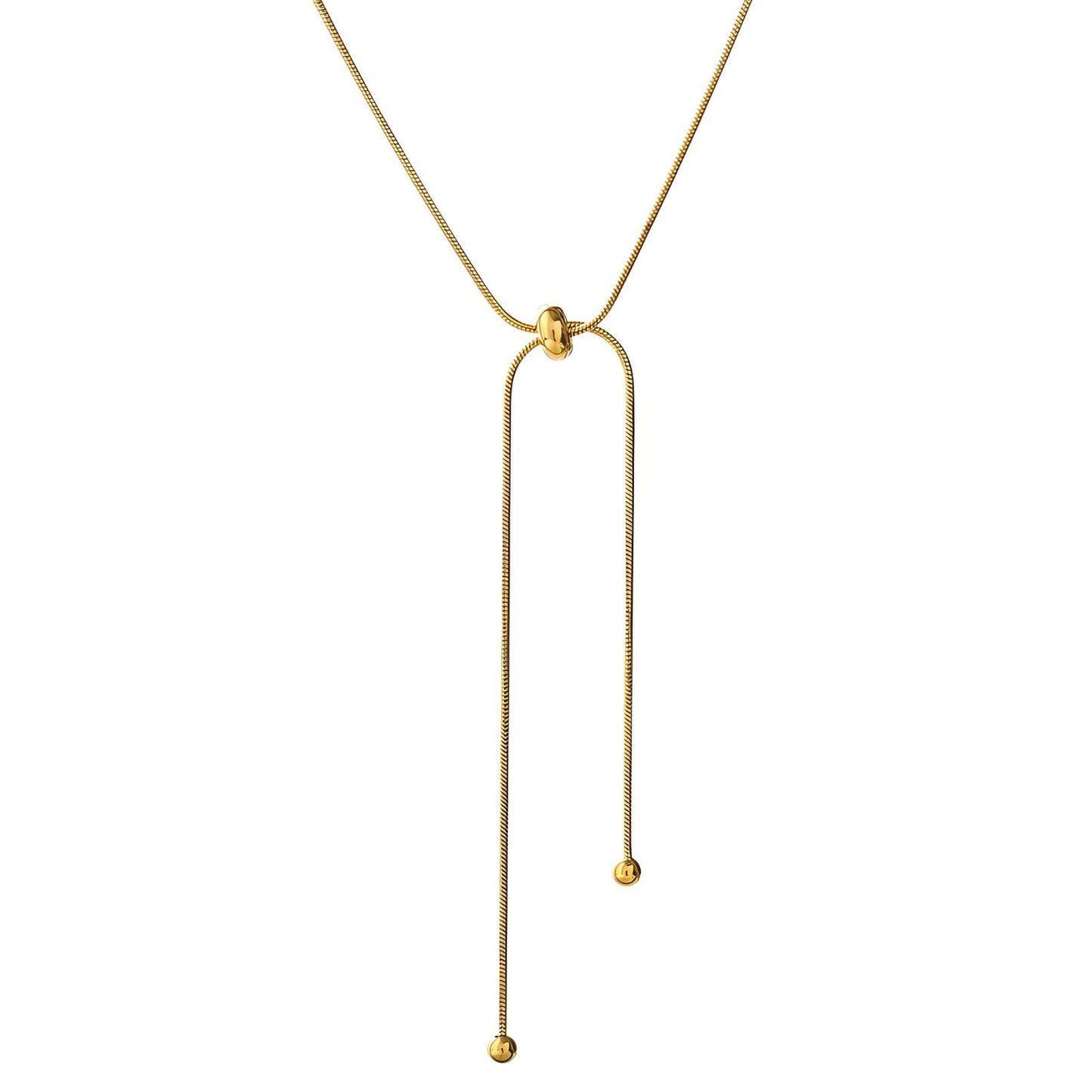 18K GOLD PLATED STAINLESS STEEL NECKLACE