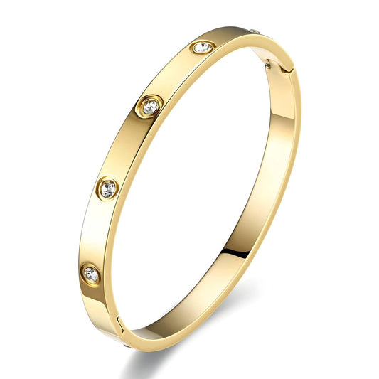 18K GOLD PLATED STAINLESS STEEL BRACELET