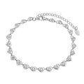 Hearts Stainless Steel Bracelet