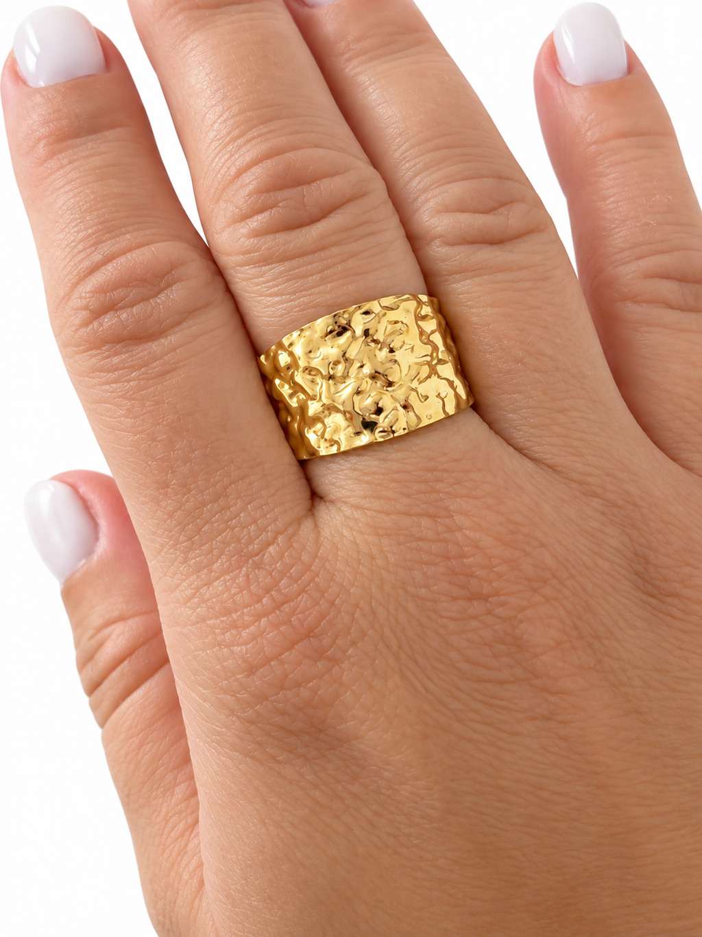 PVD Gold-Plated Stainless Steel Ring