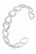 Hearts Stainless Steel Bracelet