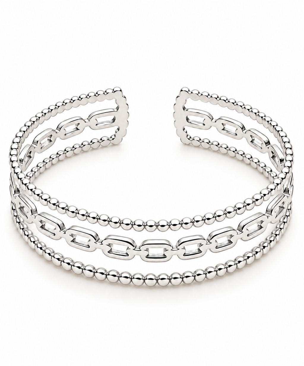 Serena Cuff Stainless Steel Bracelet