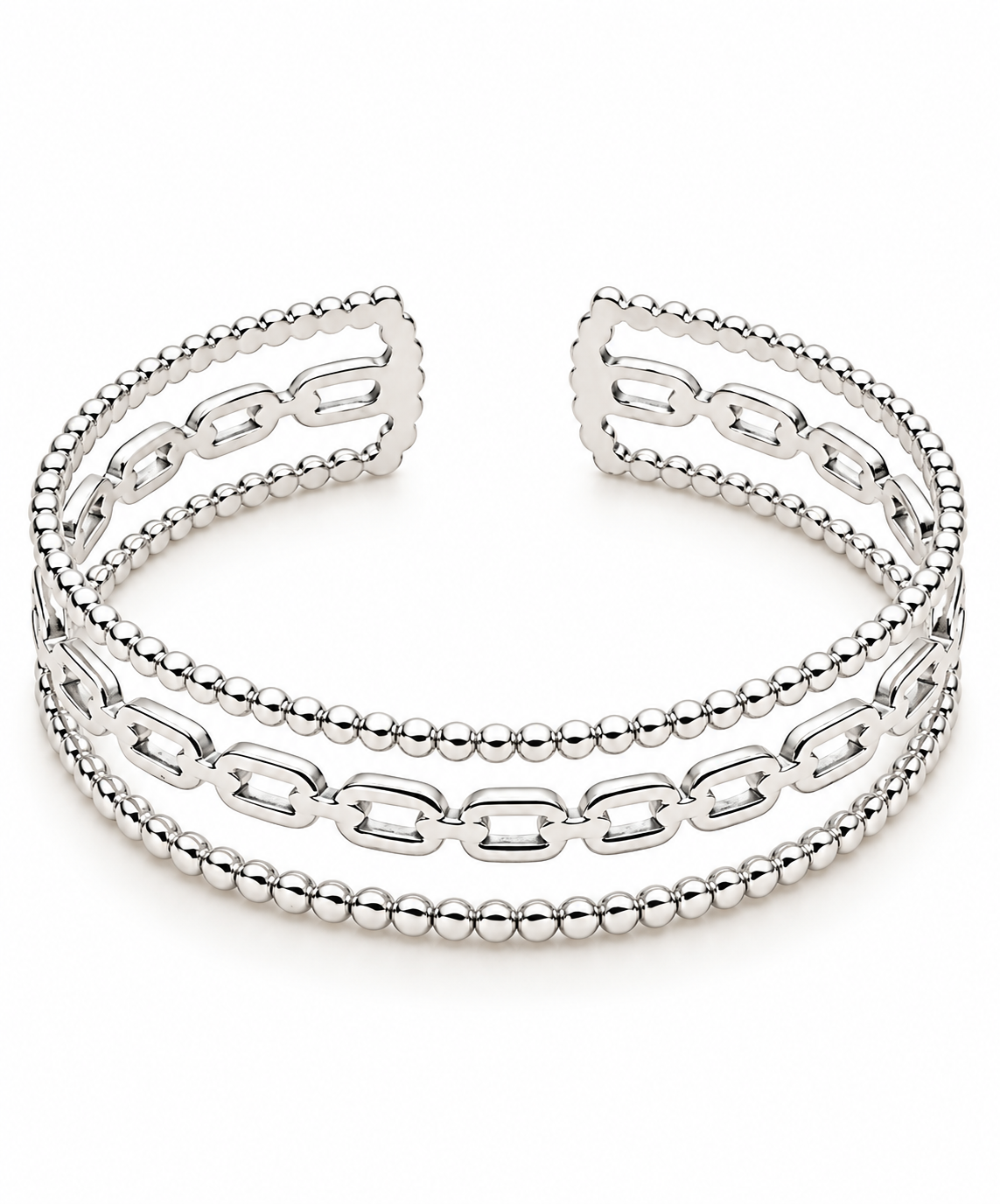 Serena Cuff Stainless Steel Bracelet